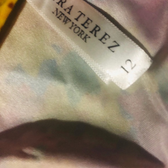 (28) ZaraTerez. Girls halter swim top . Size 12. - Picture 3 of 5